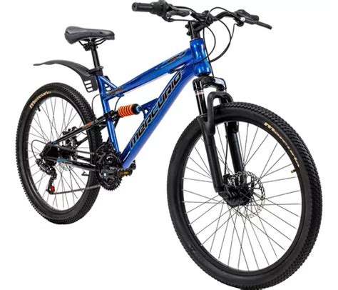 Bicicleta Mercurio Kaizer Dh Rodada Doble Suspensi N Velocidades