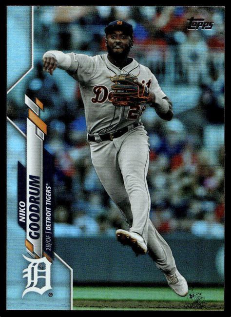 Topps Rainbow Foil Niko Goodrum For Sale Online Ebay