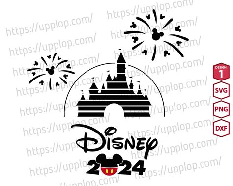 Disney Svg Castle Fireworks Svg Upp1008 Upplop Graphics Resources