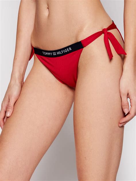 Tommy Hilfiger Bikini Unterteil Cheeky UW0UW02709 Rot Modivo At