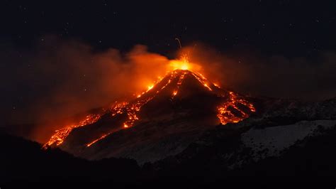 Striking new video captures moment when Mount Etna recently erupted | Live Science