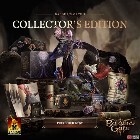 Baldur S Gate 3 Deluxe Edition And Collectors Edition Contents And