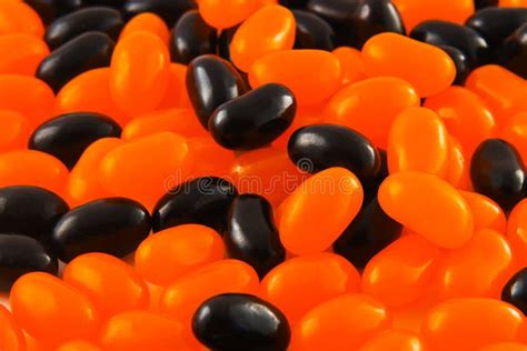 Orange And Black Jelly Beans Stock Photo Image Of Halloween Orange