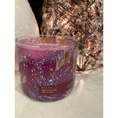 Bath And Body Works Accents Bath Body Works Birchwood Orchard 3 Wick
