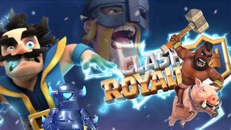 Mazo De Mago Electrico Con Montapuerco Minipekka Es El Amo Clash Royale