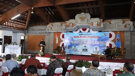 Kabid Humas Polda Bali Jadi Narasumber Dalam Talkshow Pers