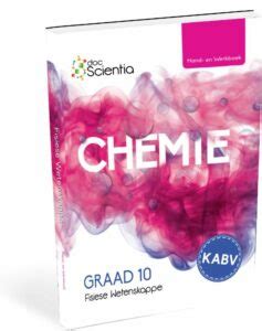 Doc Scientia Graad 10 Chemie Hand En Werkboek VOLKLEUR EDUWIZ