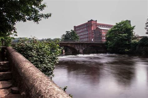 Solve belper north mill 08-08-2013 mill-bridge river single 01 jigsaw ...