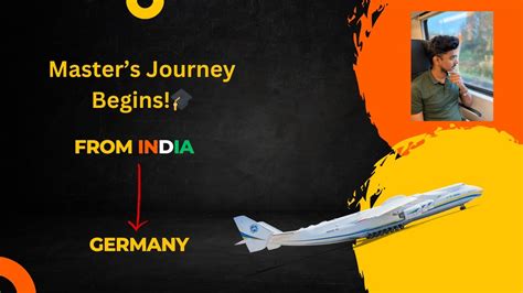 From India To Germany My Master S Journey Starts Now Youtube