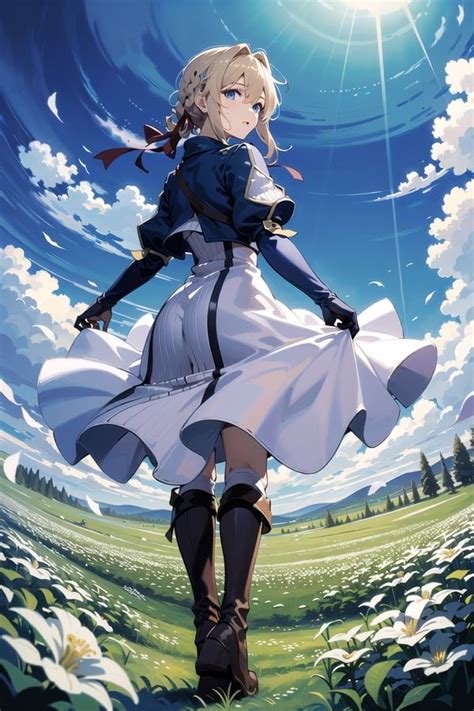 Violet Evergarden Em Personagens De Anime Personagens Femininos