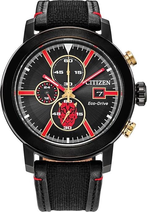 Amazon Citizen Men S Eco Drive Star Wars Darth Maul Mastermind