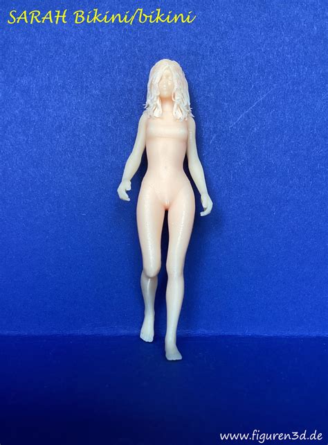 Sarah Im Bikini 3D Erotikfiguren