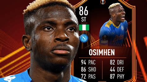 ¡me SorprendiÓ Lo Bien Que Rinde 😍 86 Victor Osimhen Fifa 22 Player