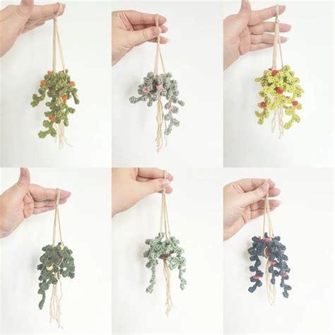 Crochet Hanging Vines Free Pattern Web This Hanging Plant Can Be