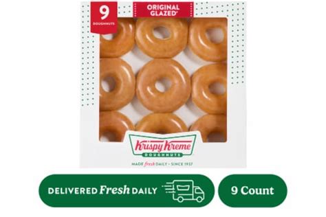 Krispy Kreme Original Glazed, 9 ct - Ralphs