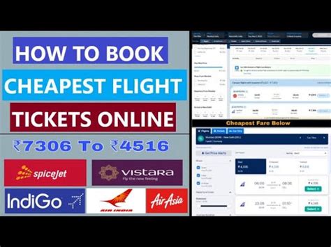 How To Book Cheap Flight Tickets Online Sabse Sasta Flight Ticket