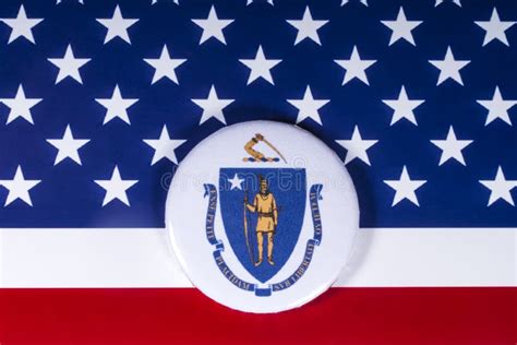 Seal Of State Of Massachusetts Stock Photo Image Of Independence