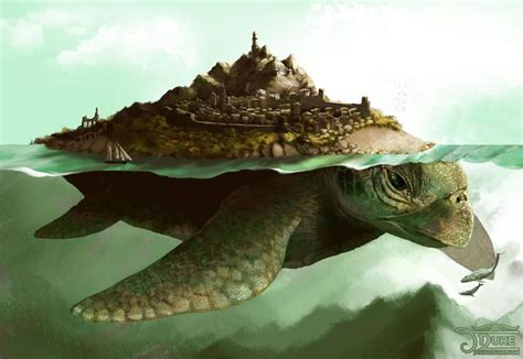Aspidochelone by JaniceDuke on DeviantArt | Mythical sea creatures ...
