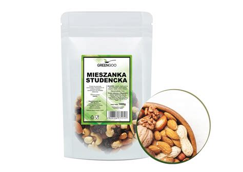 MIESZANKA STUDENCKA GREENGOO 1000g 1 KG EKO 12770887947 Oficjalne