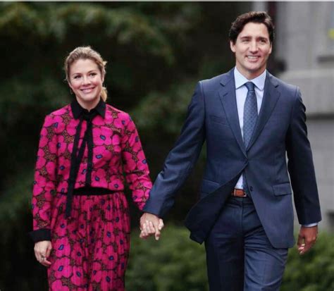 Canadian Prime Minister Justin Trudeau And His Wife Sophie Gregoire