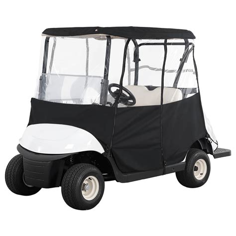 600d Rain Cover Golf Cart Enclosure 2 Passenger Kemimoto