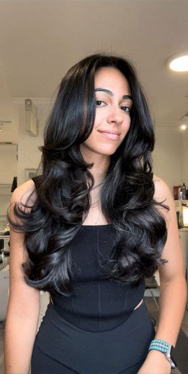 Versatile Layered Haircuts Brunette Butterfly Long Layered Haircut