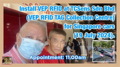 Vep Rfid Tag Installation At Tcsens For Singapore Cars July