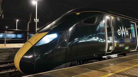 Class 800 Iet Great Western Railway Stops At West Drayton Station Youtube