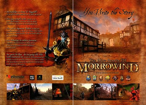 The Elder Scrolls Iii Morrowind Promotional Art Mobygames