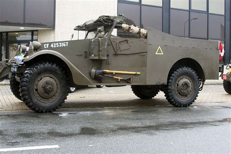 Veteranendag 2011 M2 Scout Car Part Of The Parade White Flickr