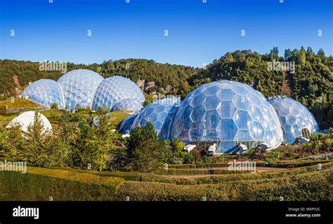 The Eden Project Cornwall Stock Photo Alamy