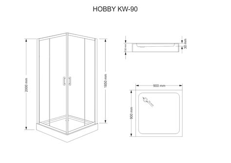 KABI Kabina Prysznicowa Hobby 90 Chrom Z Brodzikiem Kupuj W OBI