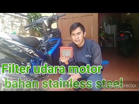 New Jupiter Mx Ganti Filter Udara Motor Bahan Stainless Steel Tarikan