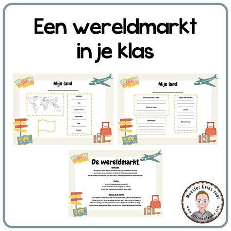 Een Wereldmarkt In Je Klas Juffrouw Femke