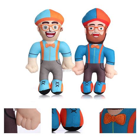 blippi  plush toys cartoon soft enlightenment prop suffed gifts