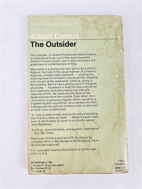 Albert Camus, The Outsider#N# – thevintagebookcompany