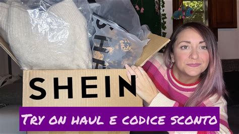 Mega Unboxing Shein Abbiamo Il Codice Sconto Try On Haul Youtube