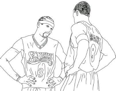 Allen Iverson Coloring Pages