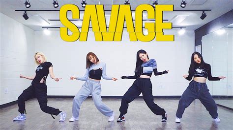 Aespa 에스파 Savage 커버댄스 Dance Cover 안무 연습영상 거울모드 Practice Mirror