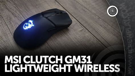 MSI Clutch GM31 Lightweight Wireless Recensione