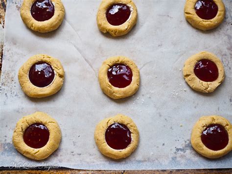 Jam Drop Cookies Biscuits Not Quite Nigella