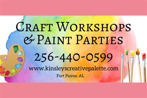 Kinsleys Creative Palette In Fort Payne Alabama