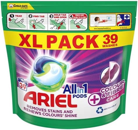 Ariel All In Pods Wasmiddelcapsules Color X Stuks Bol