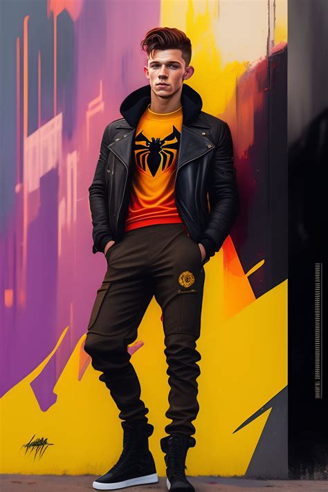 Lexica Full Body Highly Detailed Portrait Of Tom Holland As Spiderman