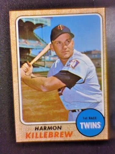 1968 Topps 220 Harmon Killebrew HOF EX NM EBay