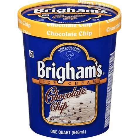 Brigham S Chocolate Chip Ice Cream 1 Quart Chocolate Chip And Mint Trucchi S Supermarket