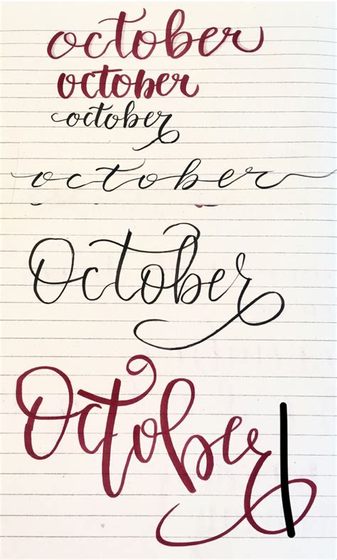 Ho To Write October