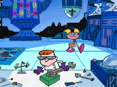 Dexters Laboratory Screensaver 1997 Cartoon Network Free