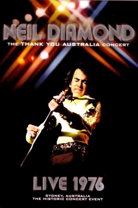 Neil Diamond The ‘thank You Australia Concert海报 1 金海报 Goldposter