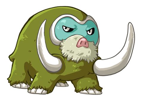 Collab Shiny!Mamoswine by trusslark on DeviantArt